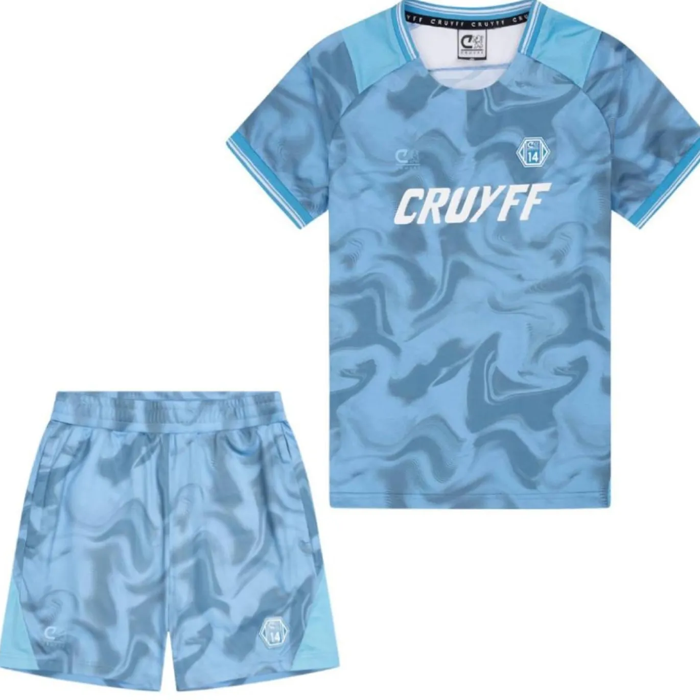 Cruyff Defense Zomerset Kids Blauw Lichtblauw