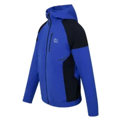 Cruyff Elite Trainingspak Full-Zip Blauw Zwart Zilver