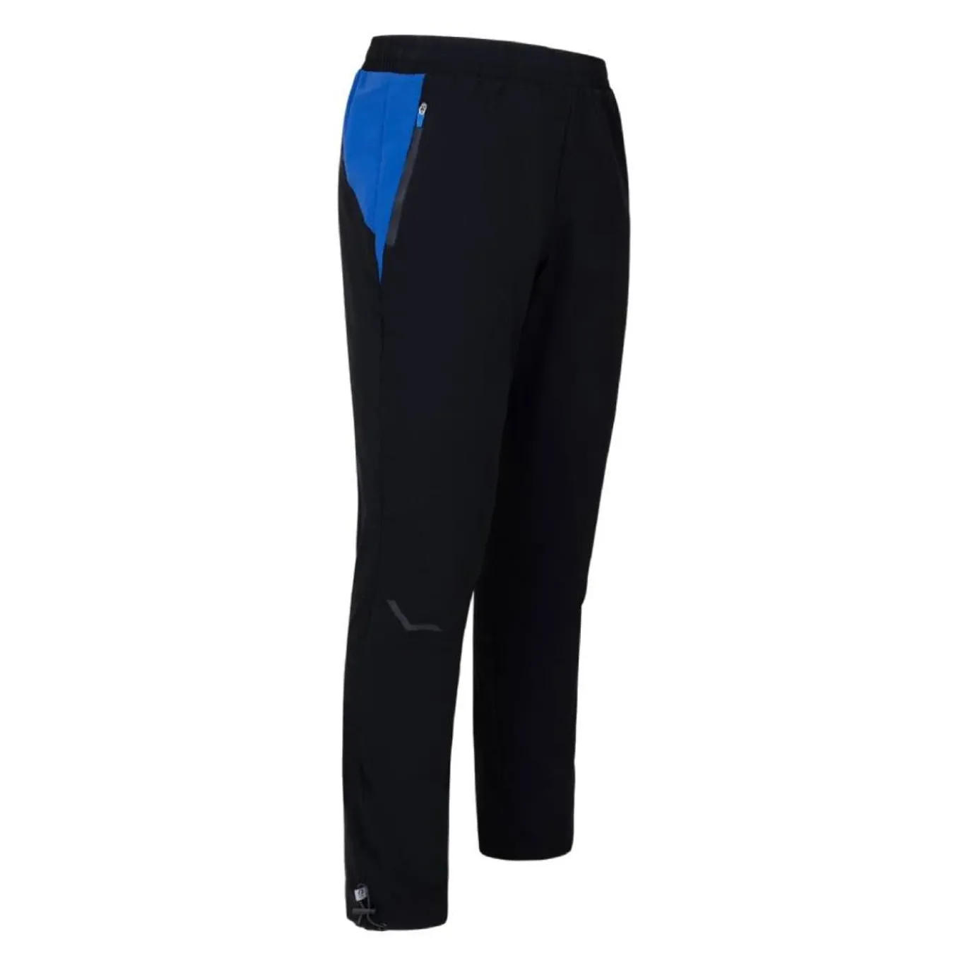 Cruyff Elite Trainingspak Full-Zip Blauw Zwart Zilver
