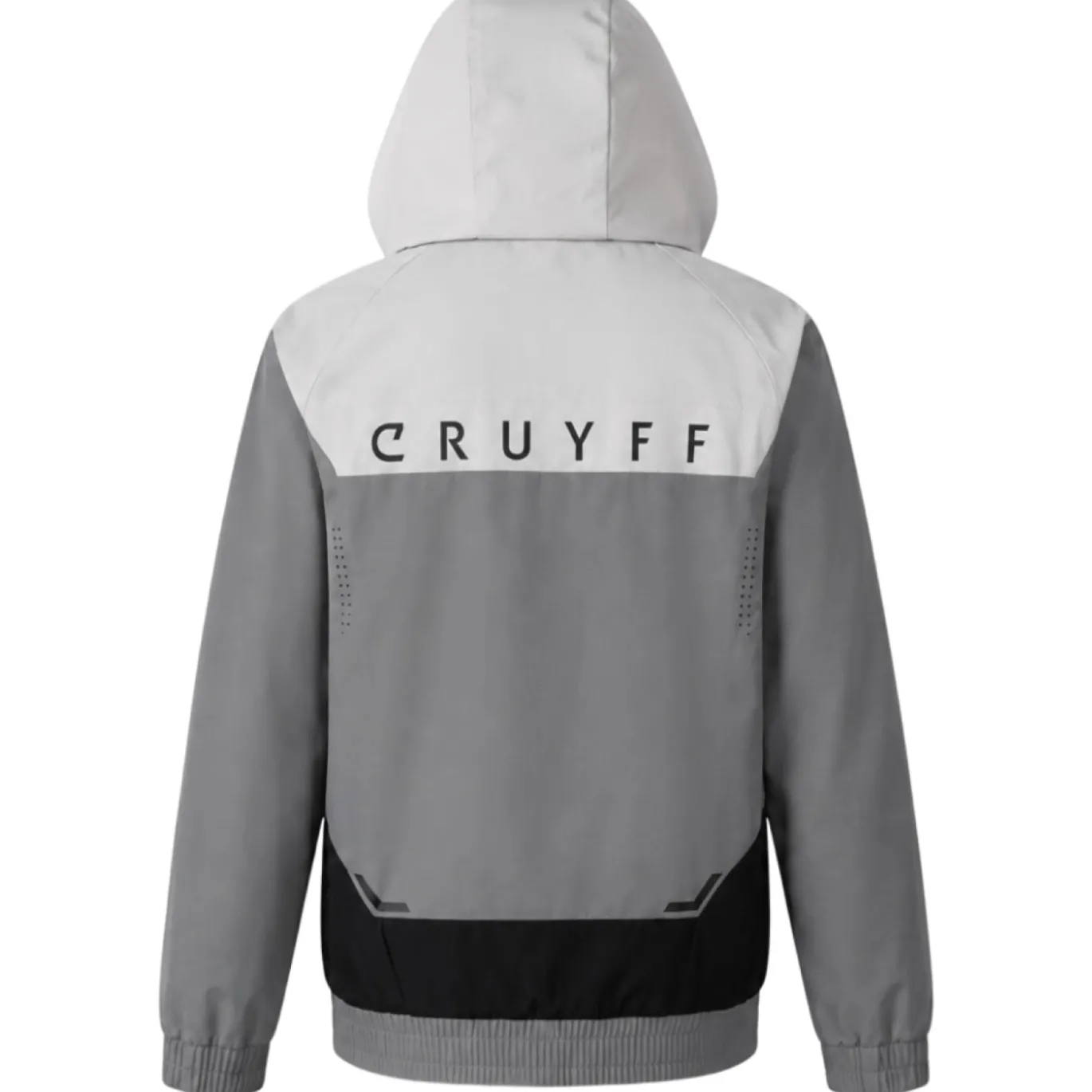 Cruyff Elite 2.0 Trainingspak Kids Grijs Lichtgrijs Zwart
