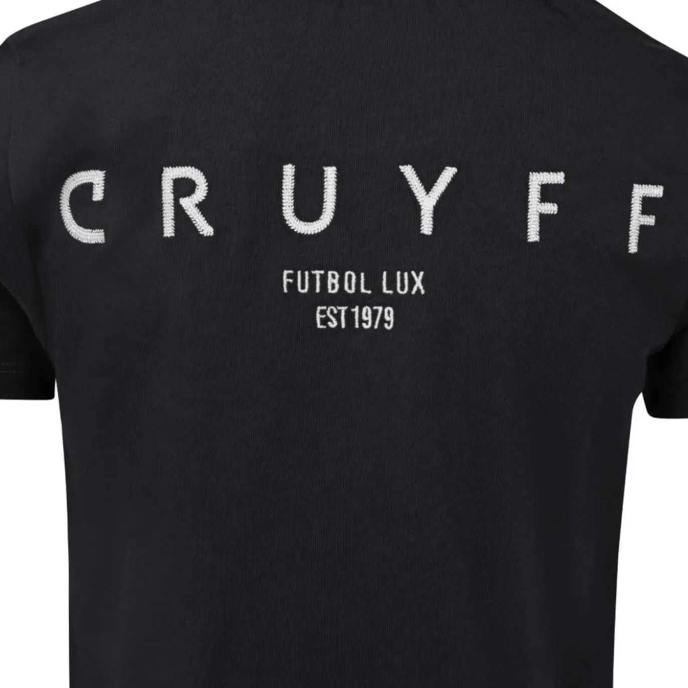 Cruyff Energized T-Shirt Kids Zwart Wit
