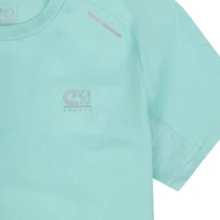 Cruyff Hydrogen T-Shirt Kids Mintgroen Zilver