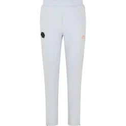 Cruyff Icon Trainingsbroek Kids Lichtgrijs Oranje