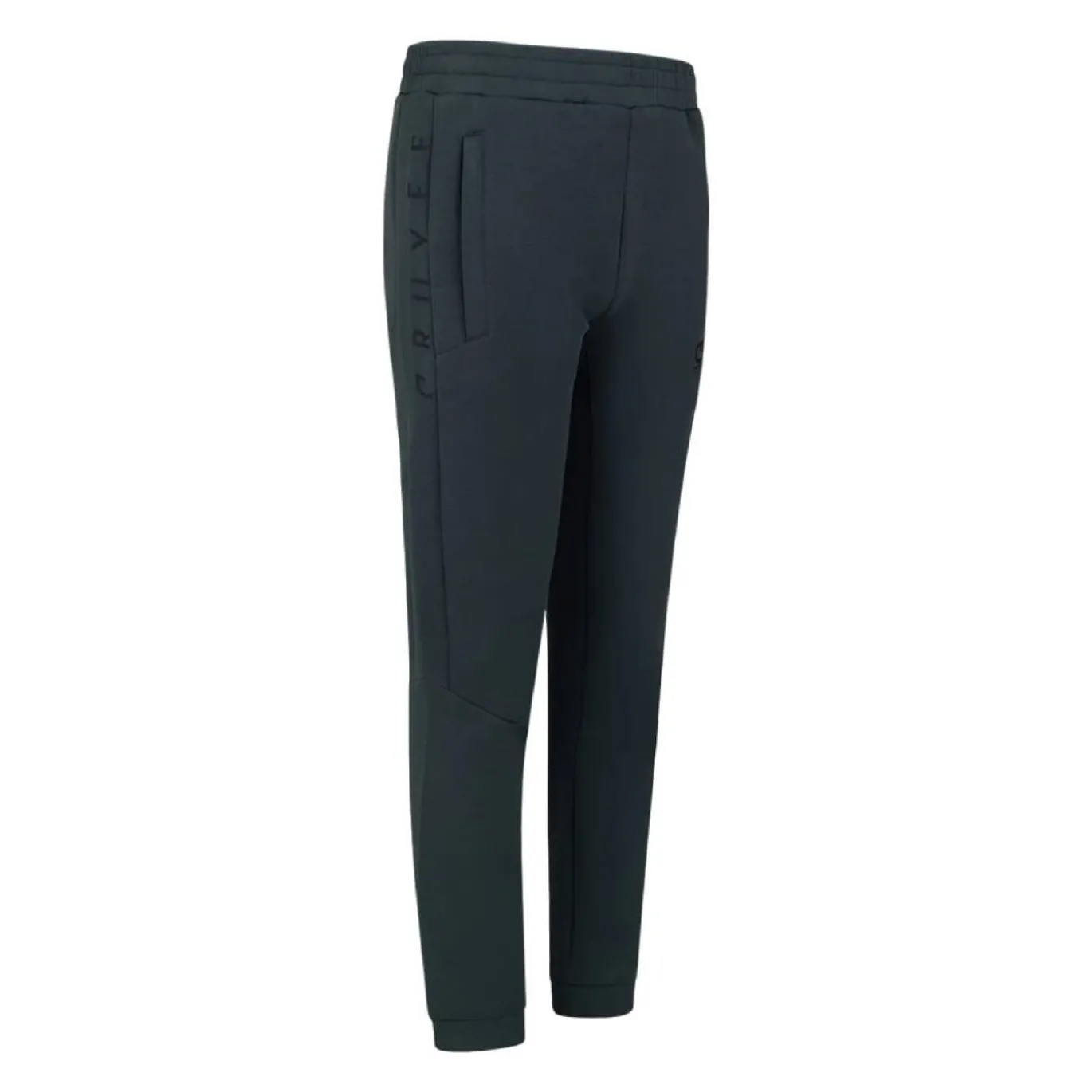 Cruyff Ignite Tape Trainingsbroek Kids Donkergroen Zwart