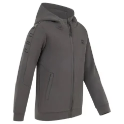 Cruyff Ignite Tape Trainingspak Hooded Kids Donkergrijs