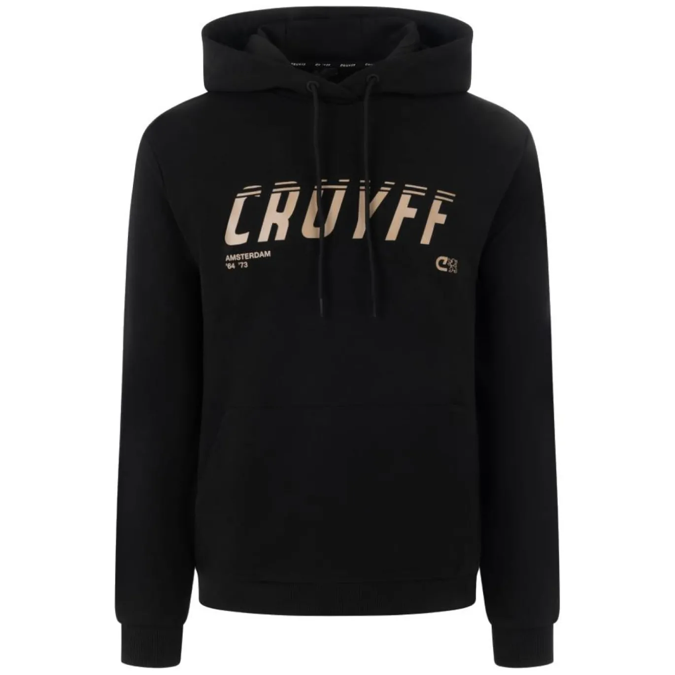 Cruyff League Hoodie Zwart Goud