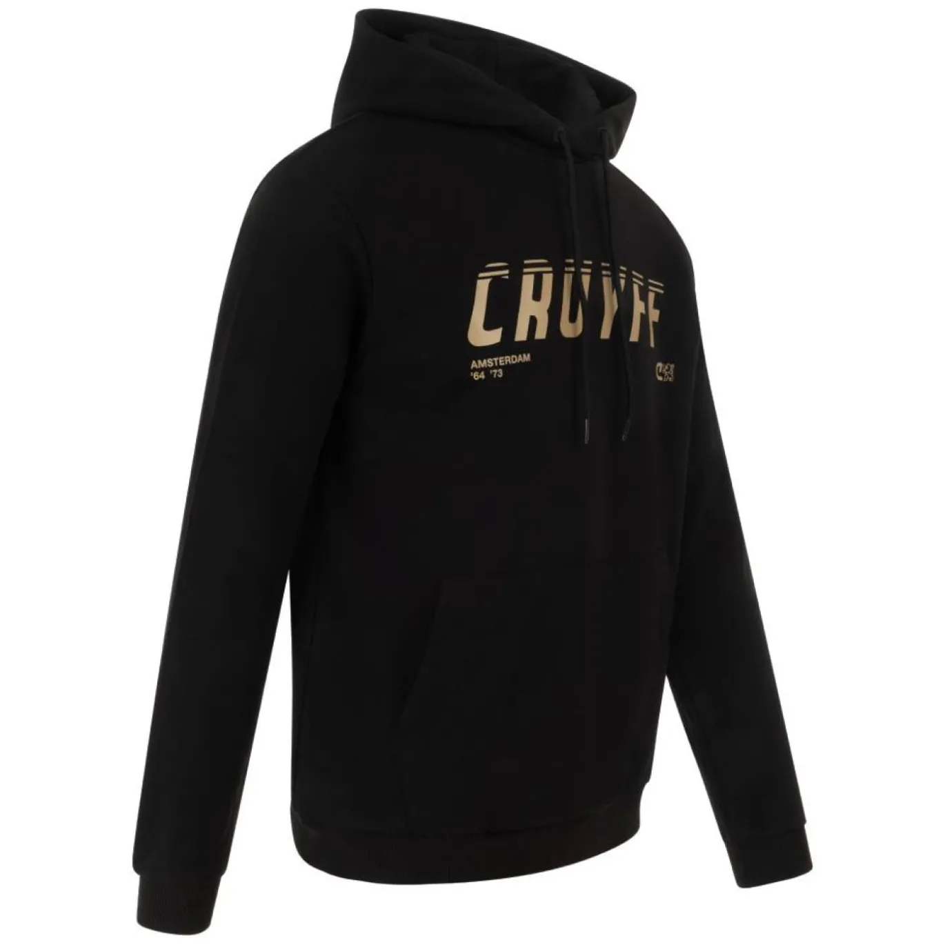 Cruyff League Hoodie Zwart Goud