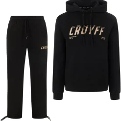 Cruyff League Joggingpak Hooded Zwart
