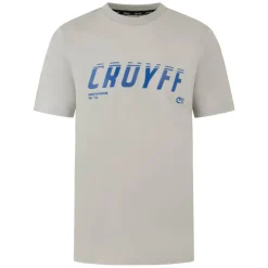 Cruyff League T-Shirt Grijs Blauw