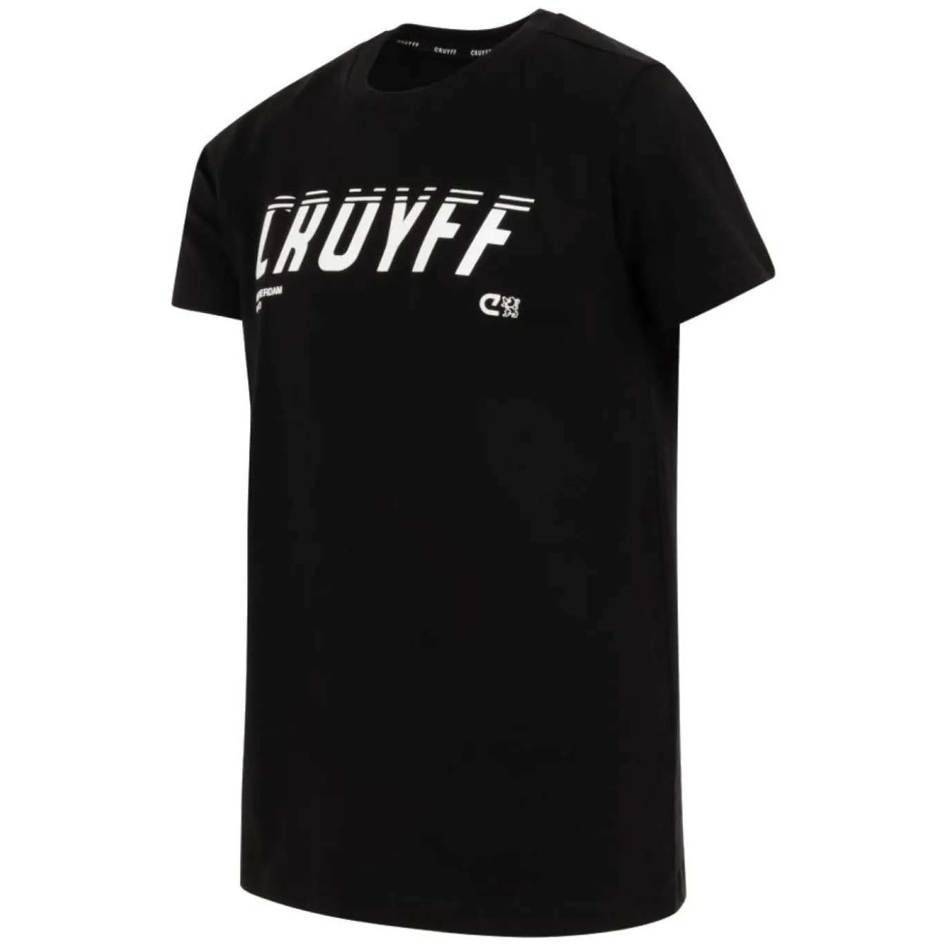 Cruyff League T-Shirt Kids Zwart Wit