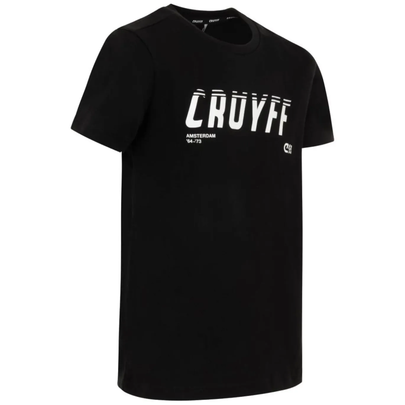 Cruyff League T-Shirt Kids Zwart Wit