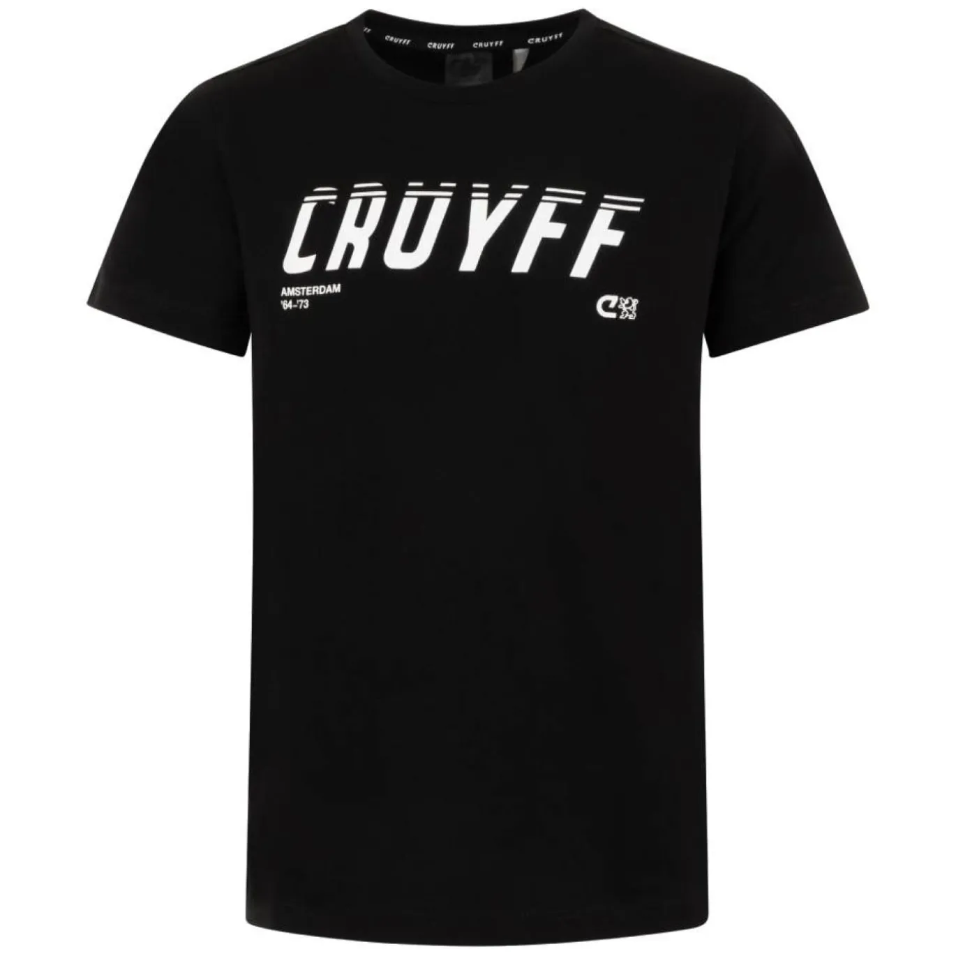 Cruyff League T-Shirt Kids Zwart Wit