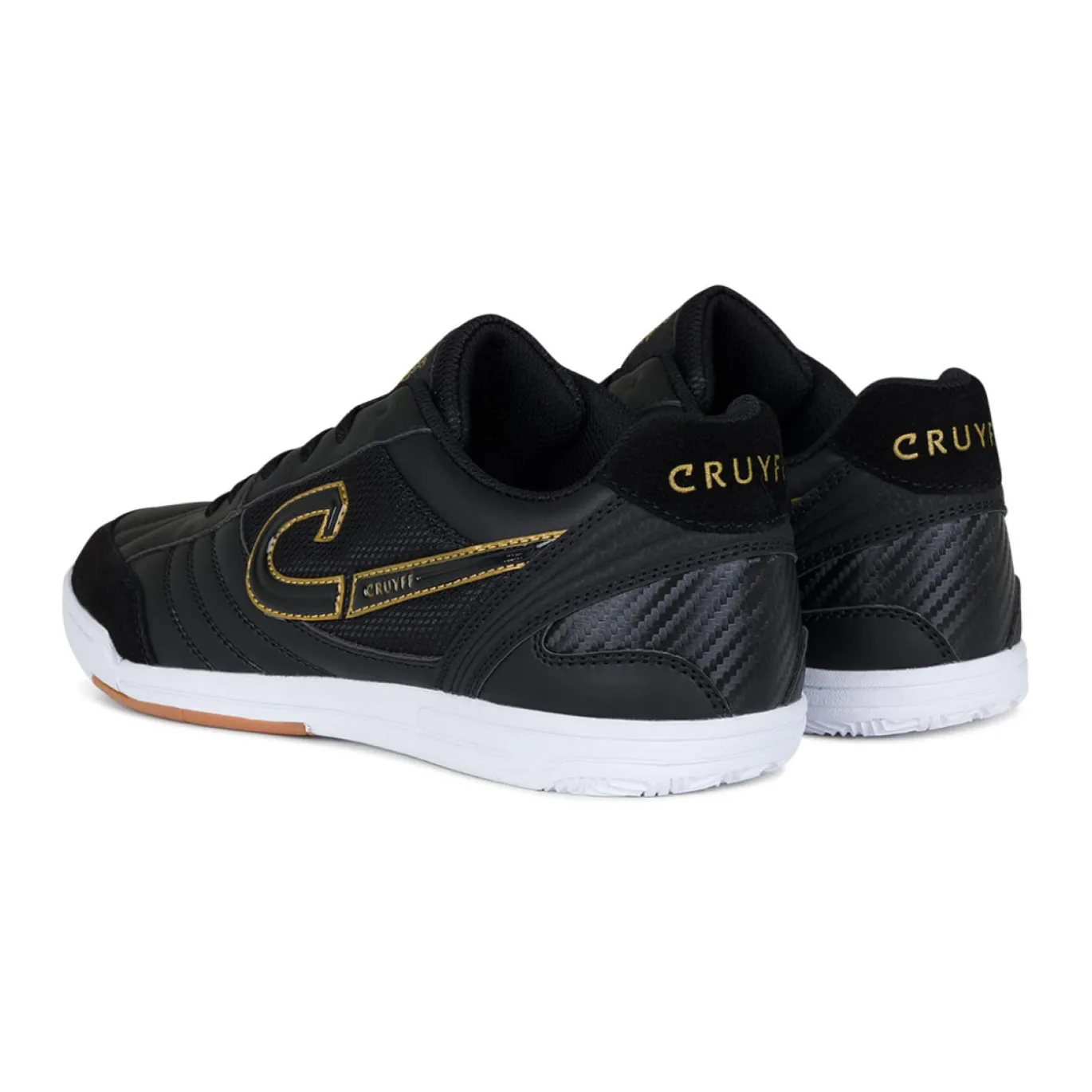 Cruyff Libra Zaalvoetbalschoenen Zwart Goud
