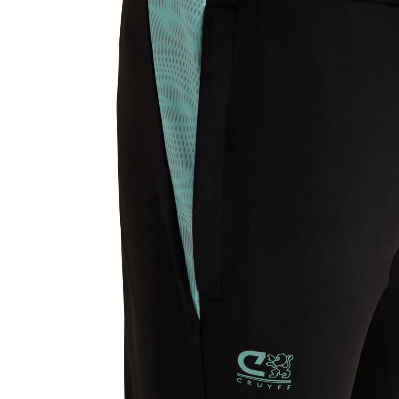 Cruyff Mellite Trainingsbroek Kids Zwart Blauw