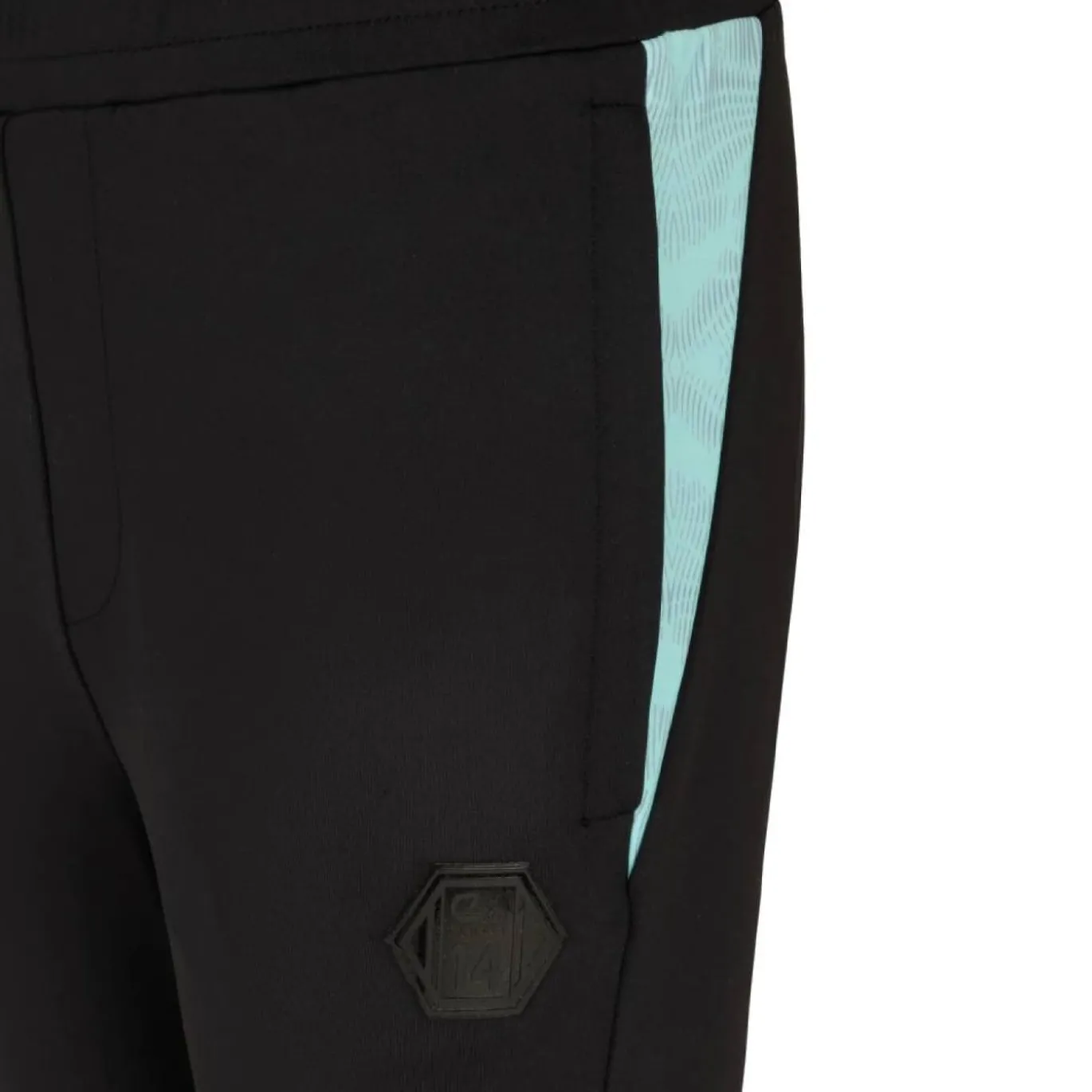 Cruyff Mellite Trainingsbroek Kids Zwart Blauw