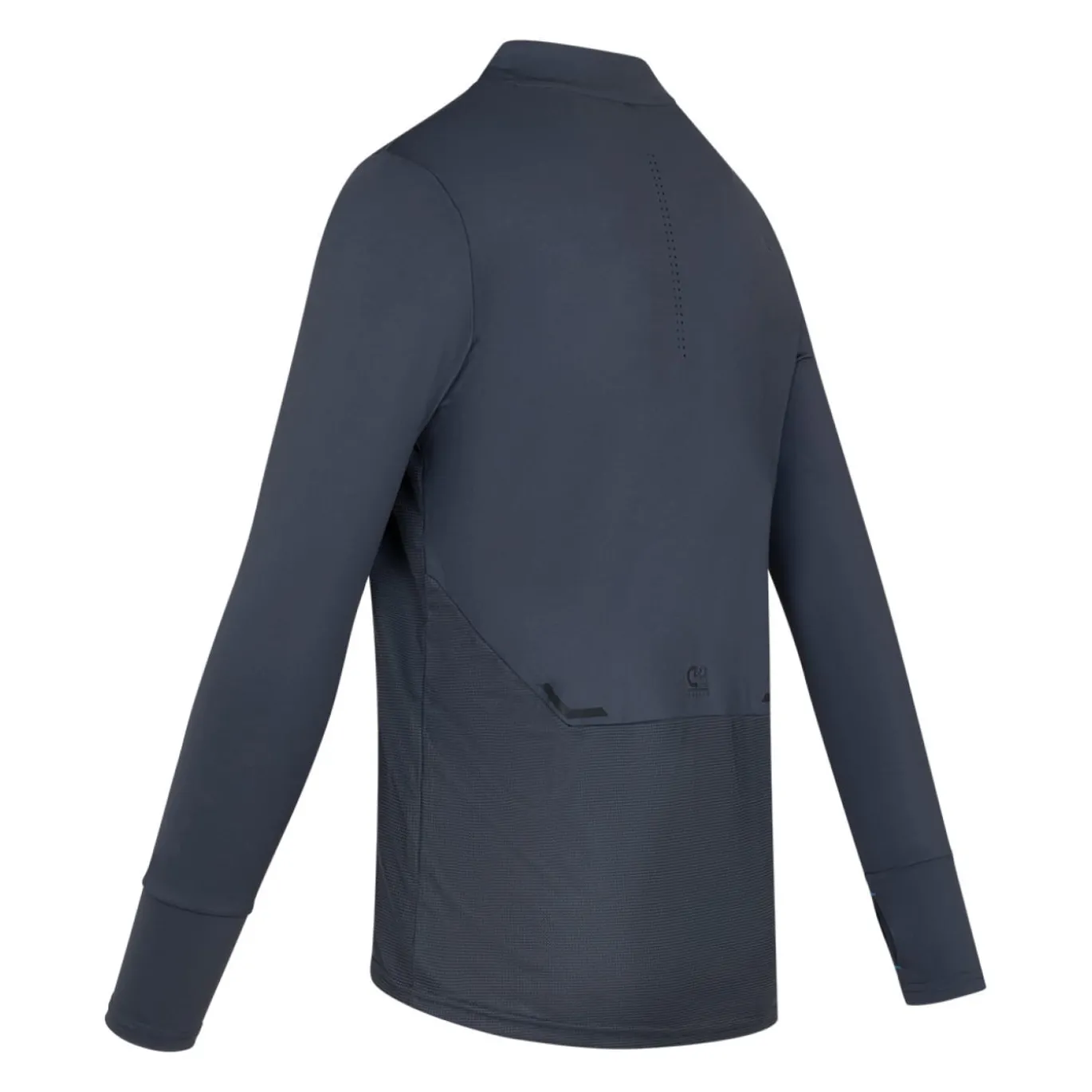 Cruyff Metabolic Trainingstrui 1/4-Zip Donkergrijs