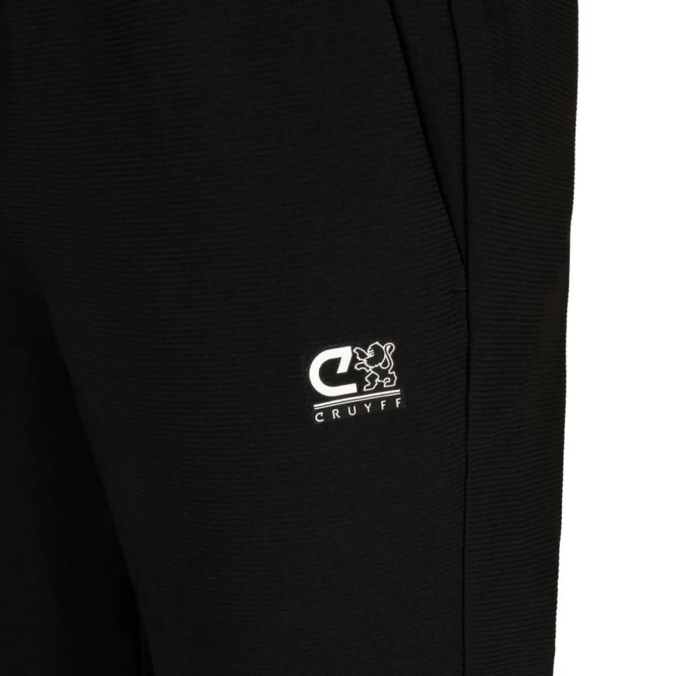 Cruyff Quartz Woven Trainingsbroek Zwart