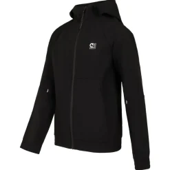 Cruyff Quartz Woven Trainingspak Hooded Kids Zwart