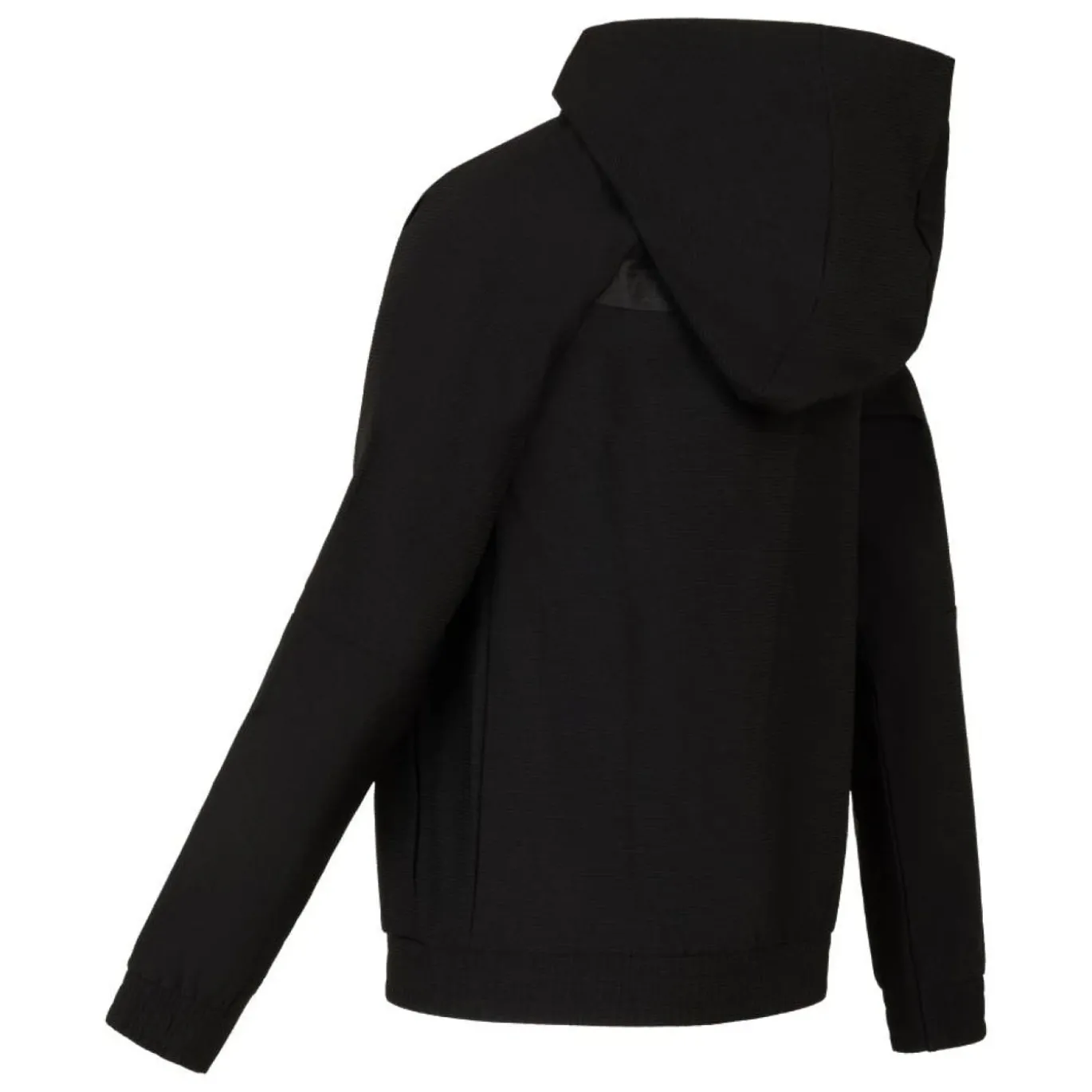 Cruyff Quartz Woven Trainingspak Hooded Kids Zwart