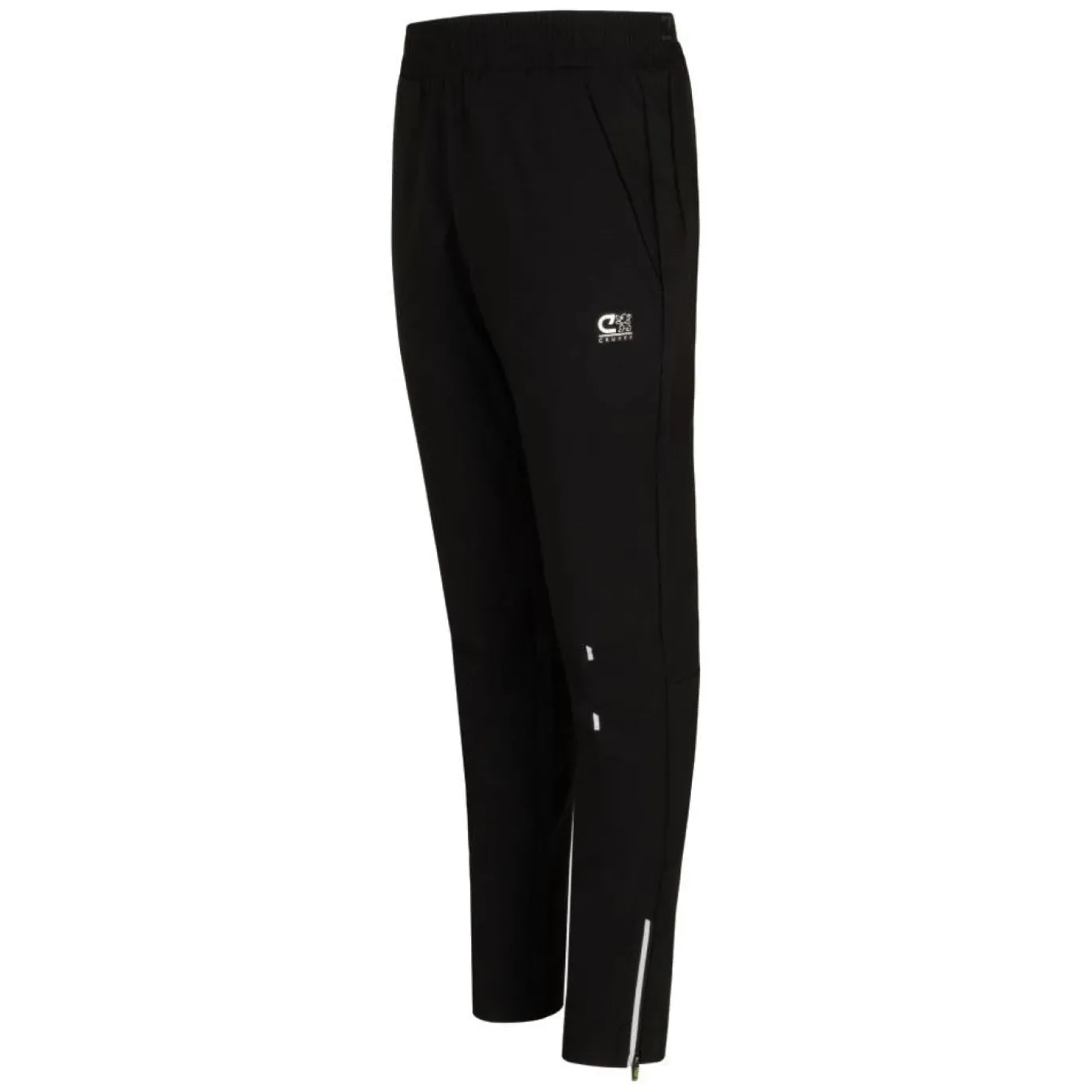Cruyff Quartz Woven Trainingspak Hooded Kids Zwart