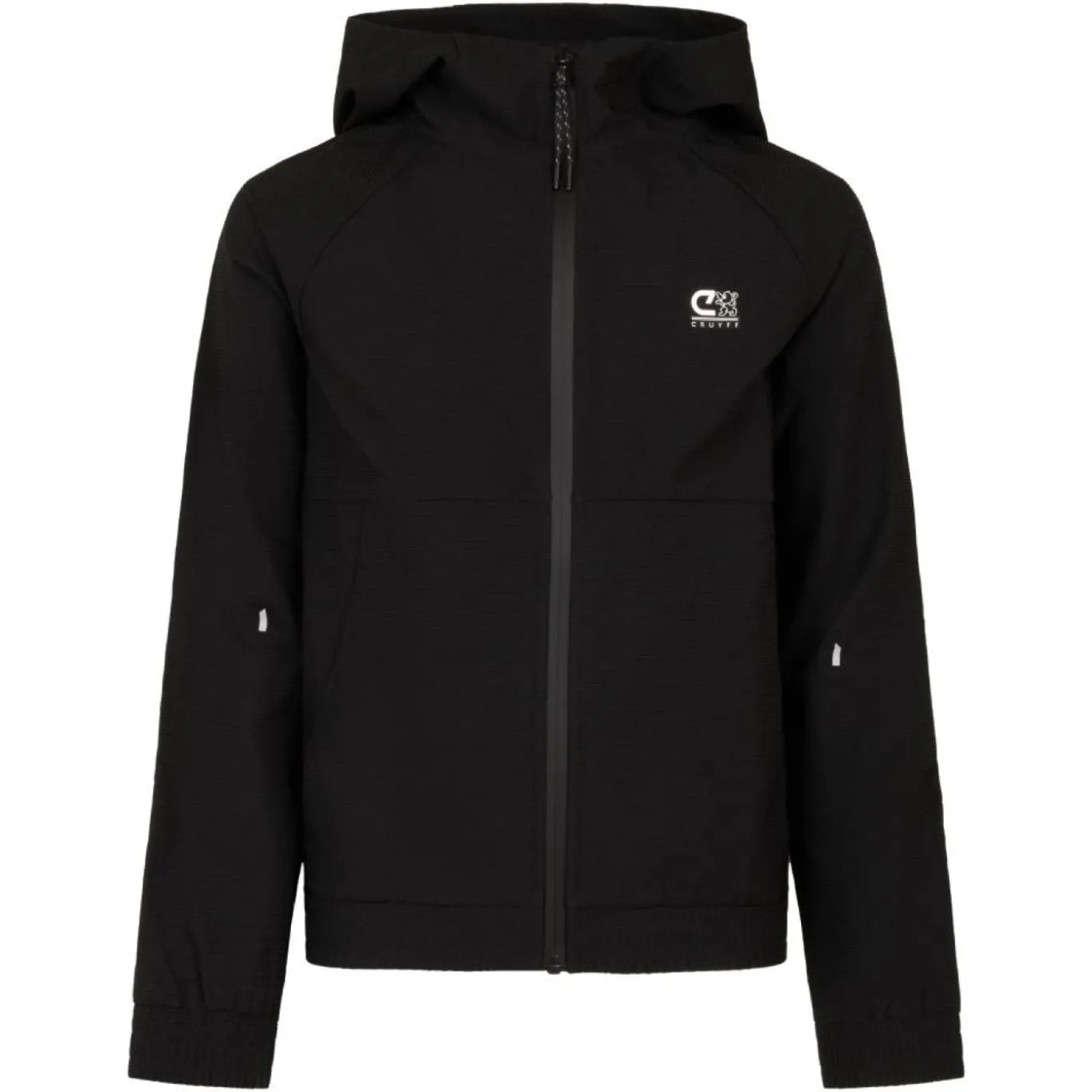 Cruyff Quartz Woven Vest Kids Zwart