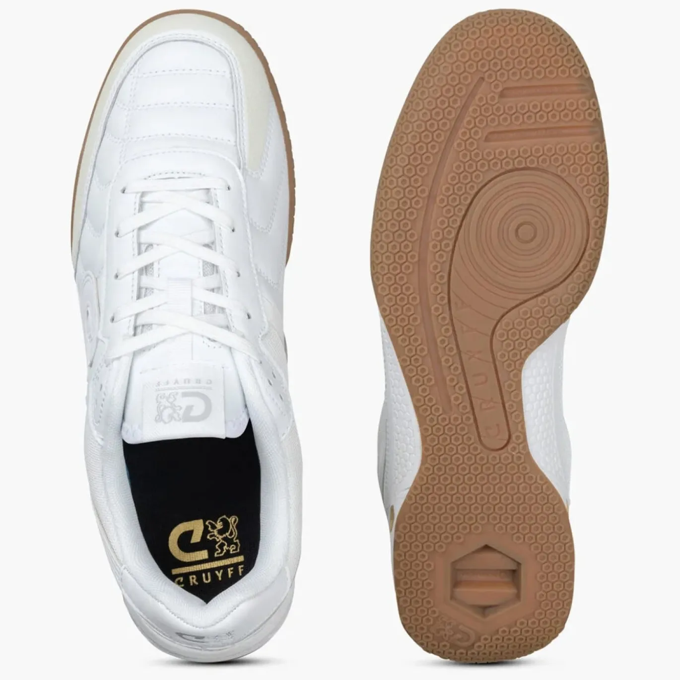 Cruyff Recopa 14 Zaalvoetbalschoenen (IN) Wit