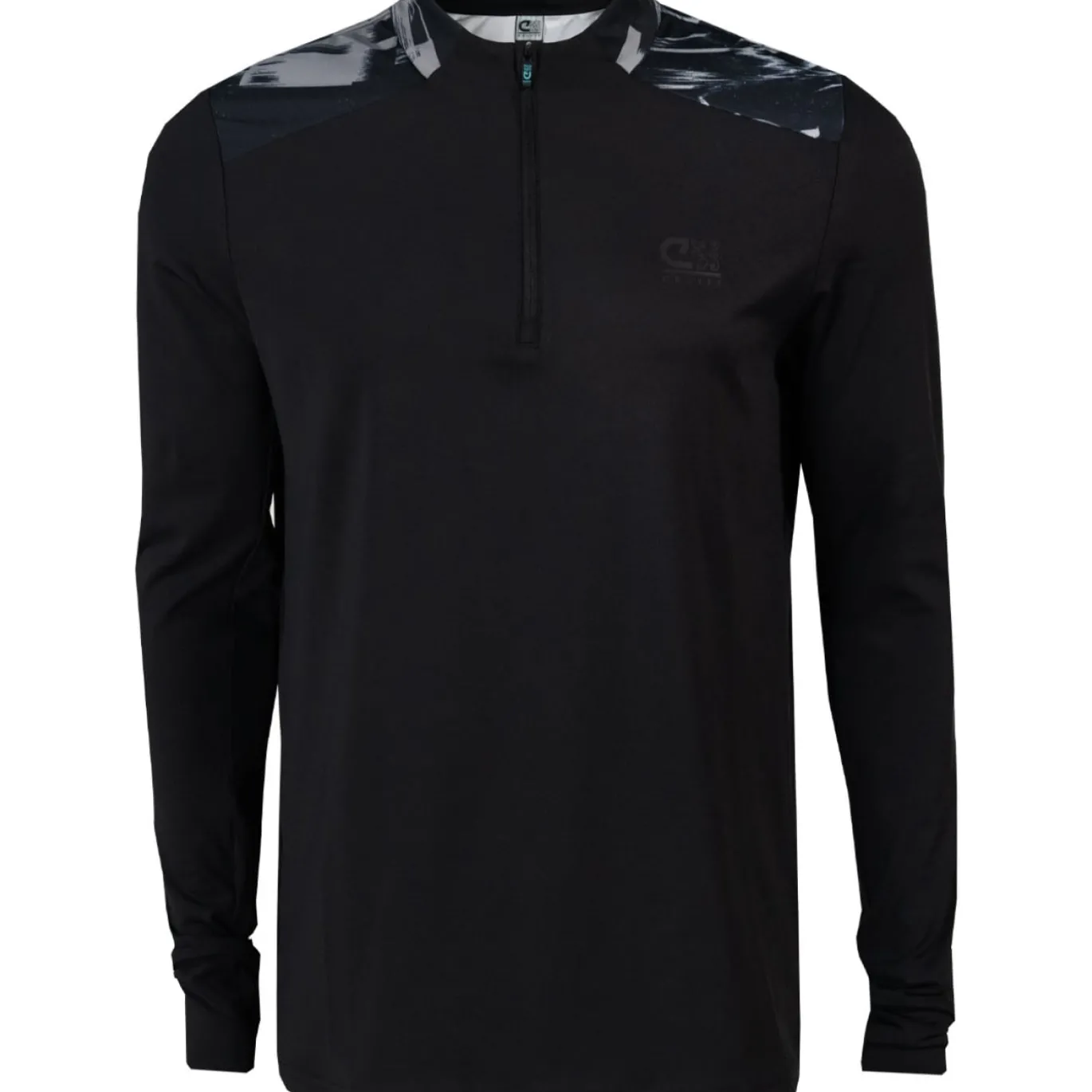 Cruyff Zircon Trainingspak 1/4-Zip Zwart