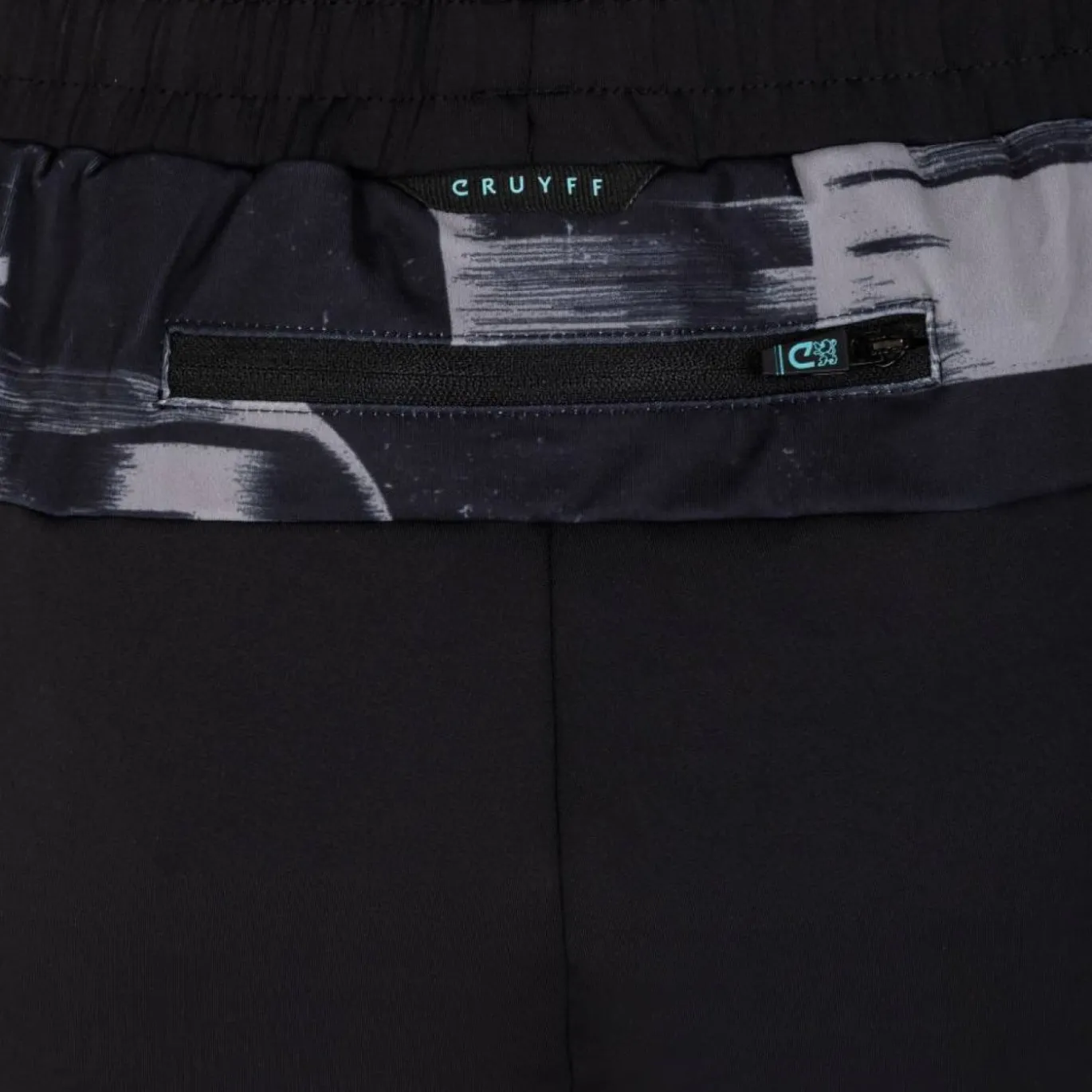 Cruyff Zircon Trainingspak 1/4-Zip Zwart