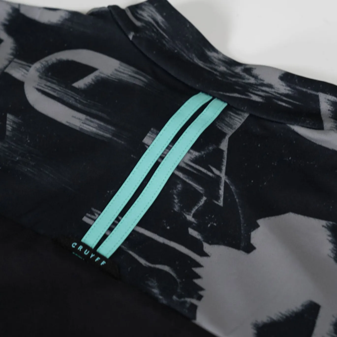Cruyff Zircon Trainingspak 1/4-Zip Zwart