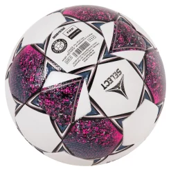 Derbystar Brillant Energy Voetbal Maat 5 Wit Roze Zwart