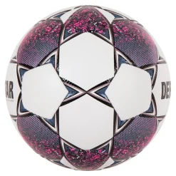 Derbystar Brillant Energy Voetbal Maat 5 Wit Roze Zwart