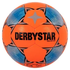 Derbystar Brillant High Visible II Voetbal Maat 5 2026-2027 Oranje Blauw