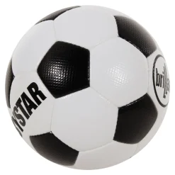 Derbystar Brillant Retro II Voetbal Maat 5 Wit Zwart Rood