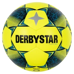 Derbystar Classic Light II Kunstgras Voetbal Maat 5 Geel Blauw Zwart