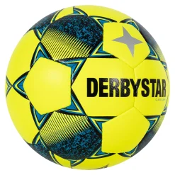 Derbystar Classic Light II Kunstgras Voetbal Maat 5 Geel Blauw Zwart