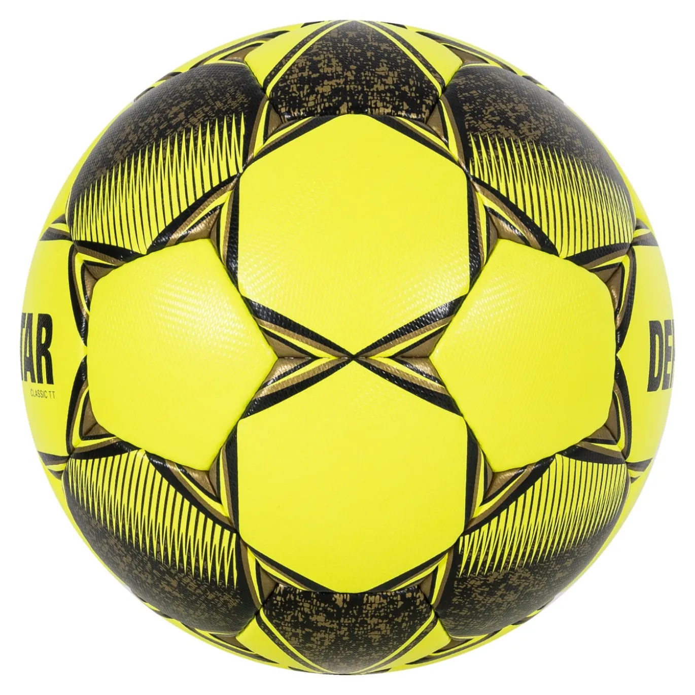 Derbystar Classic TT II Kunstgras Voetbal Maat 5 Geel Zwart Grijs
