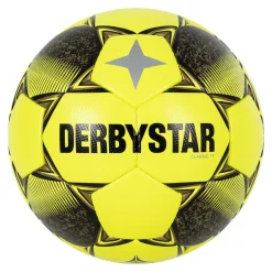 Derbystar Classic TT II Kunstgras Voetbal Maat 5 Geel Zwart Grijs