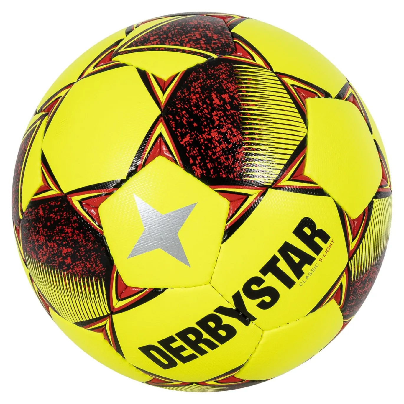Derbystar Classic TT Superlight II Kunstgras Voetbal Maat 4 Geel Rood