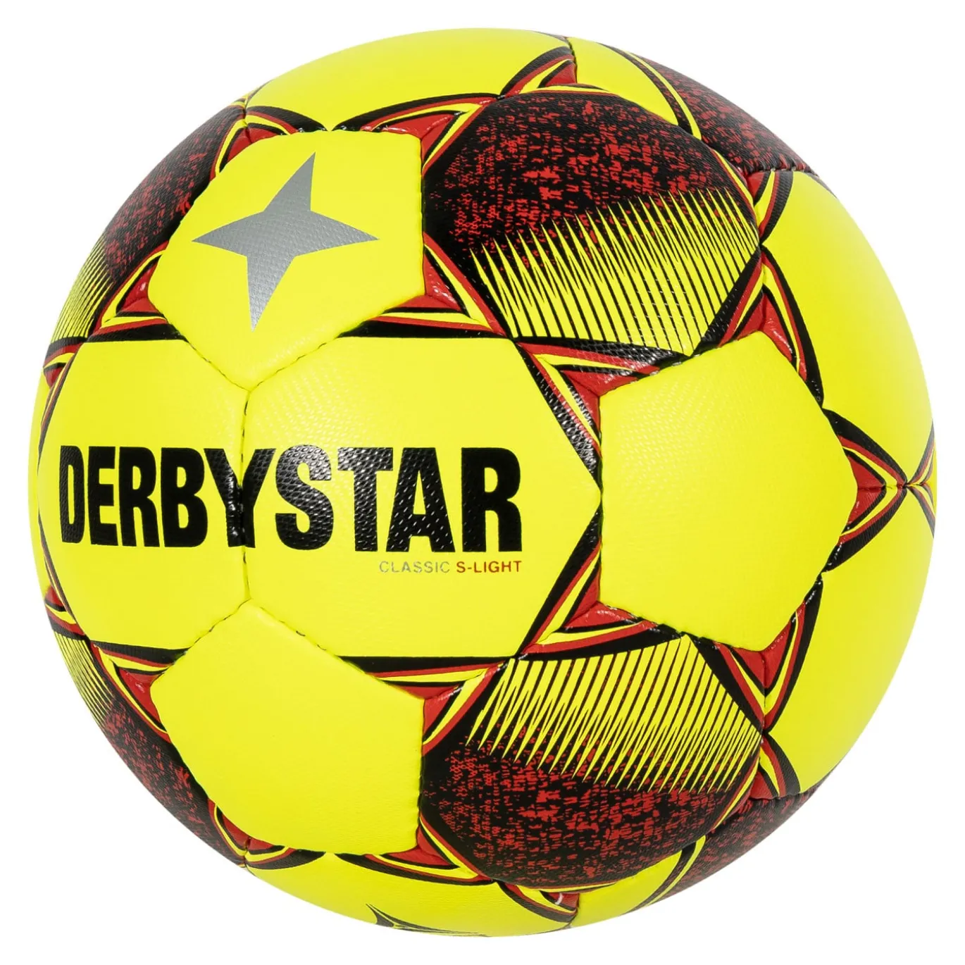 Derbystar Classic TT Superlight II Kunstgras Voetbal Maat 4 Geel Rood