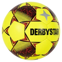 Derbystar Classic TT Superlight II Kunstgras Voetbal Maat 4 Geel Rood