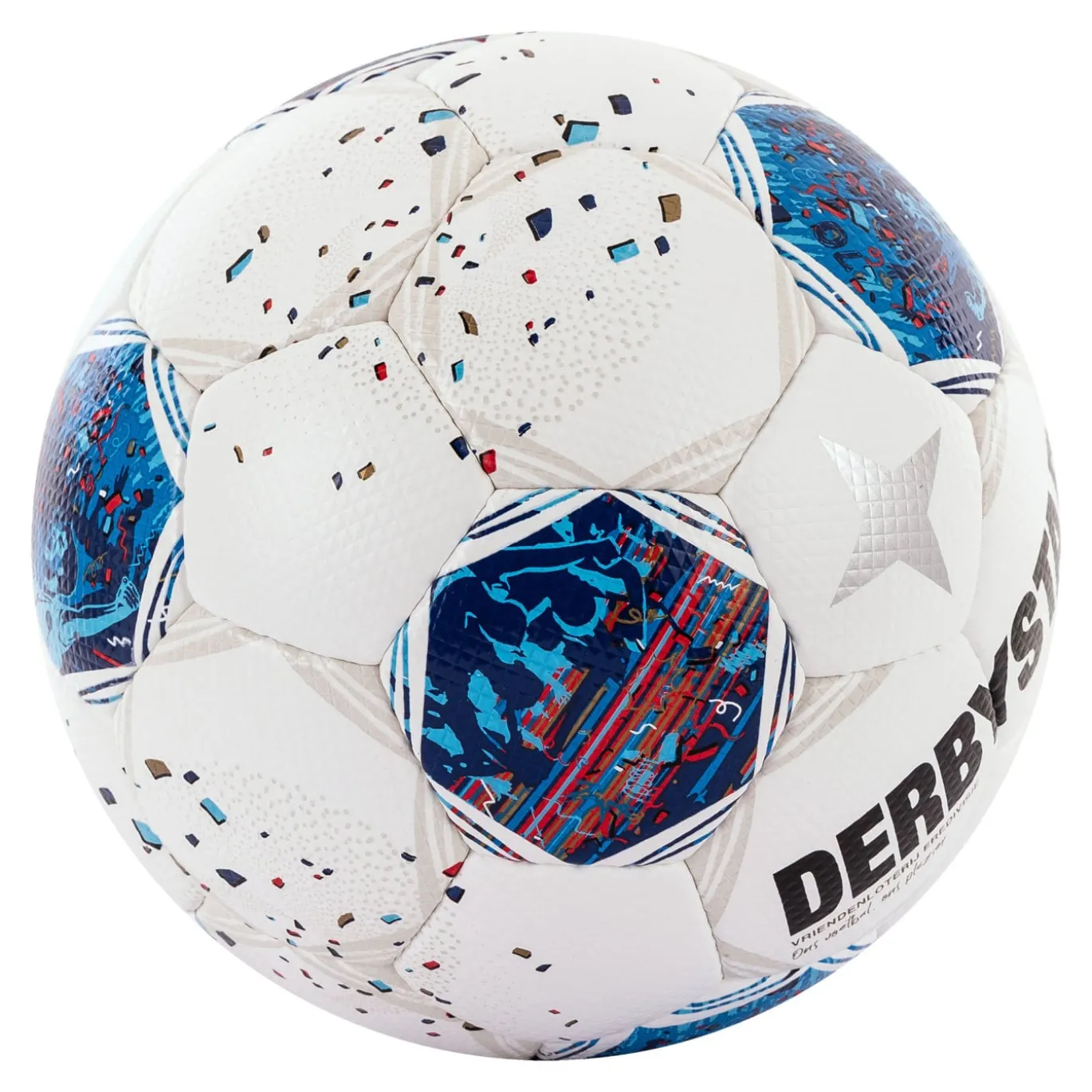Derbystar Eredivisie Brillant Voetbal Maat 5 2026-2027 Wit Blauw Rood