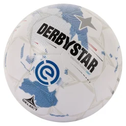 Derbystar Eredivisie Classic Light Voetbal Maat 5 2025-2026 Wit Lichtblauw Zwart