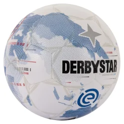 Derbystar Eredivisie Classic Light Voetbal Maat 5 2025-2026 Wit Lichtblauw Zwart
