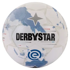 Derbystar Eredivisie Classic Light Voetbal Maat 5 2025-2026 Wit Lichtblauw Zwart