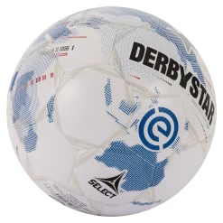 Derbystar Eredivisie Classic Light Voetbal Maat 5 2025-2026 Wit Lichtblauw Zwart