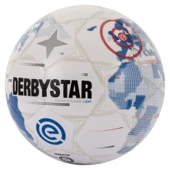 Derbystar Eredivisie Classic Light Voetbal Maat 5 2025-2026 Wit Lichtblauw Zwart