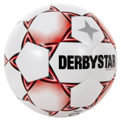 Derbystar Solaris Super Light Voetbal Maat 5 Wit Rood Zwart