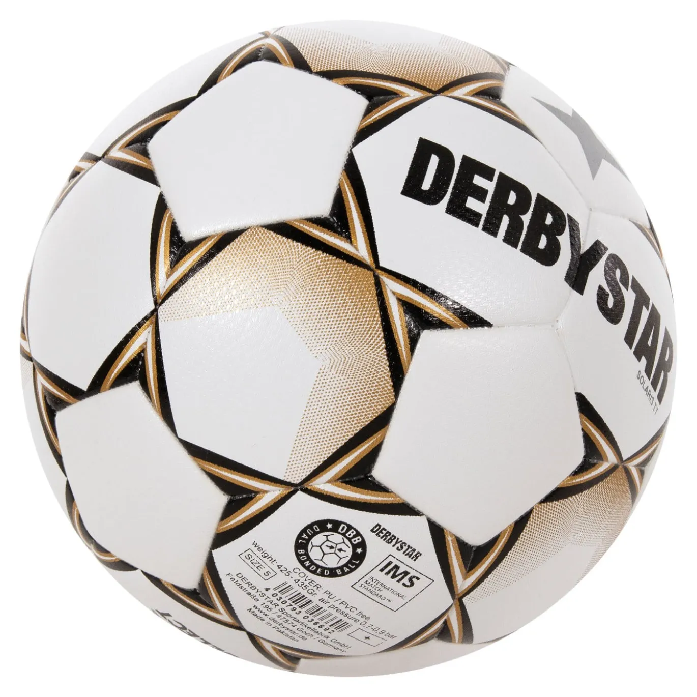 Derbystar Solaris TT 5 Voetbal Wit