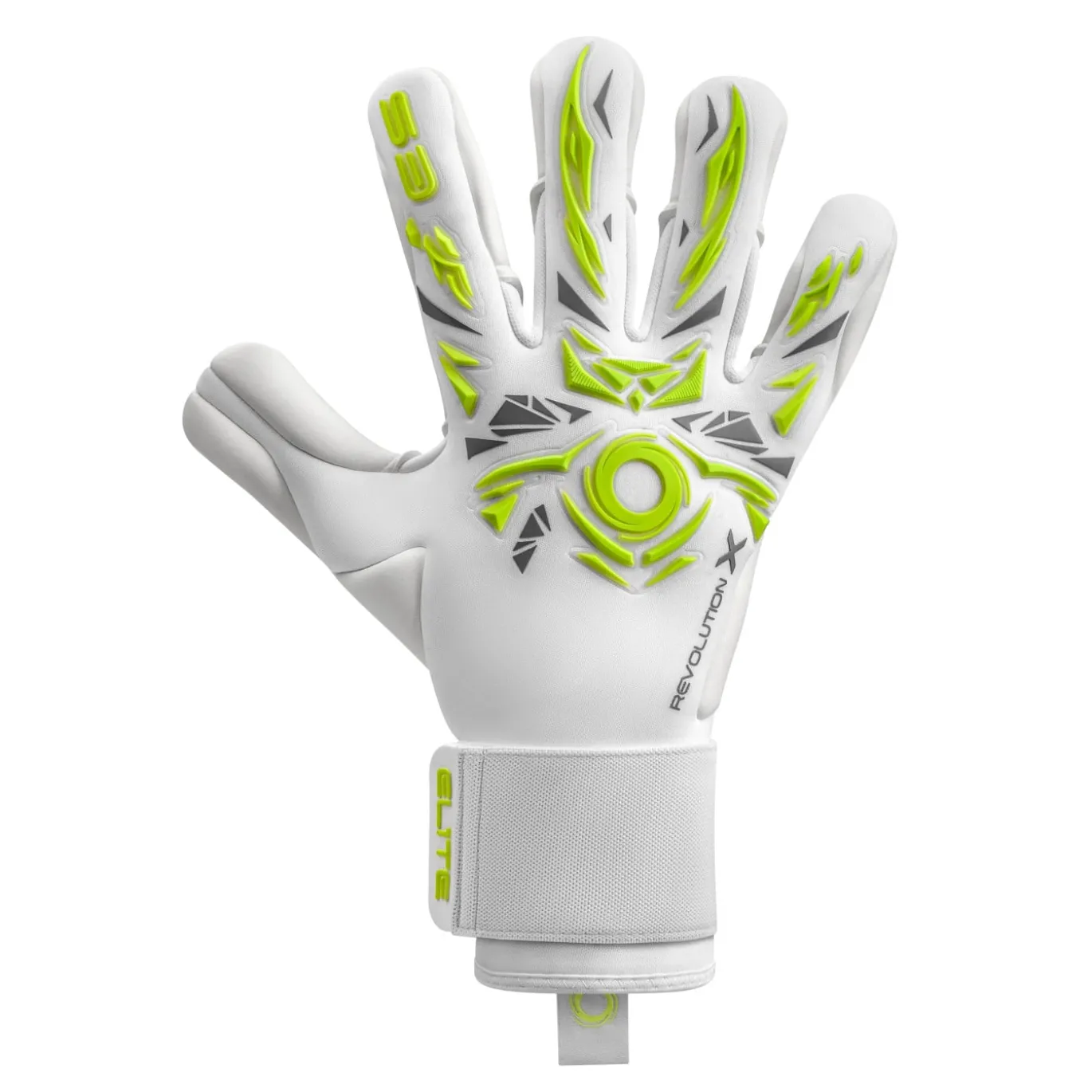Elite Sport Neo Revolution Keepershandschoenen Wit Groen Grijs