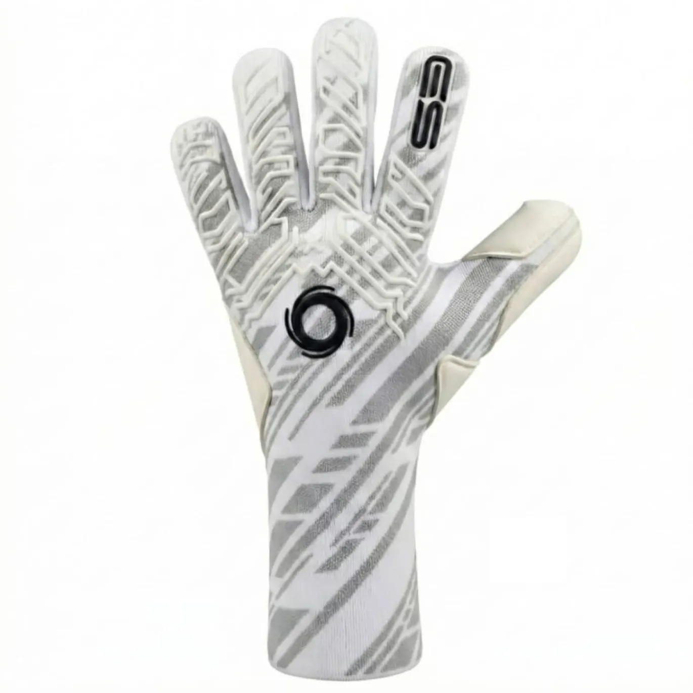 Elite Sport T1W Knit Keepershandschoenen Wit Zwart